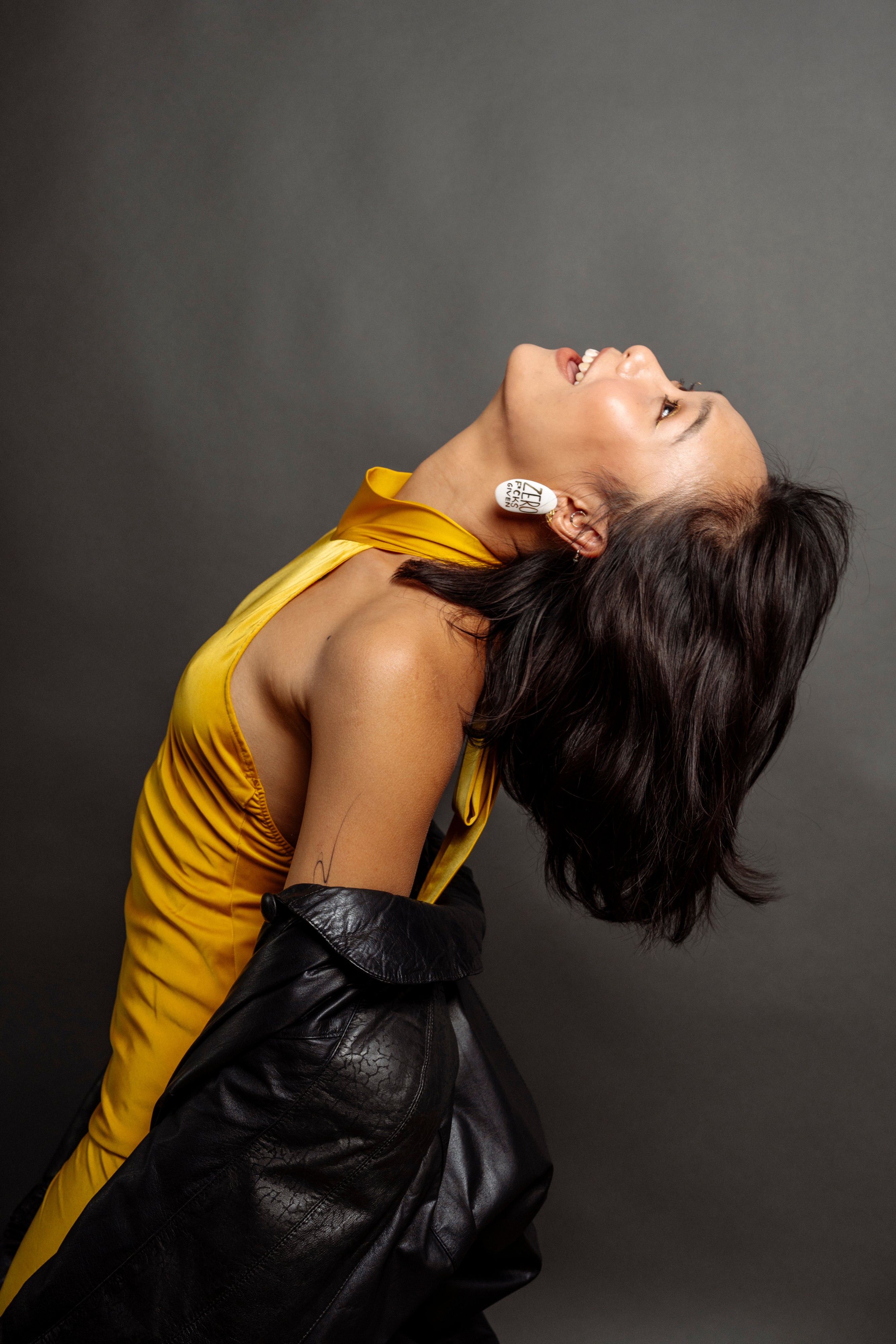 Narrow Oval Earrings