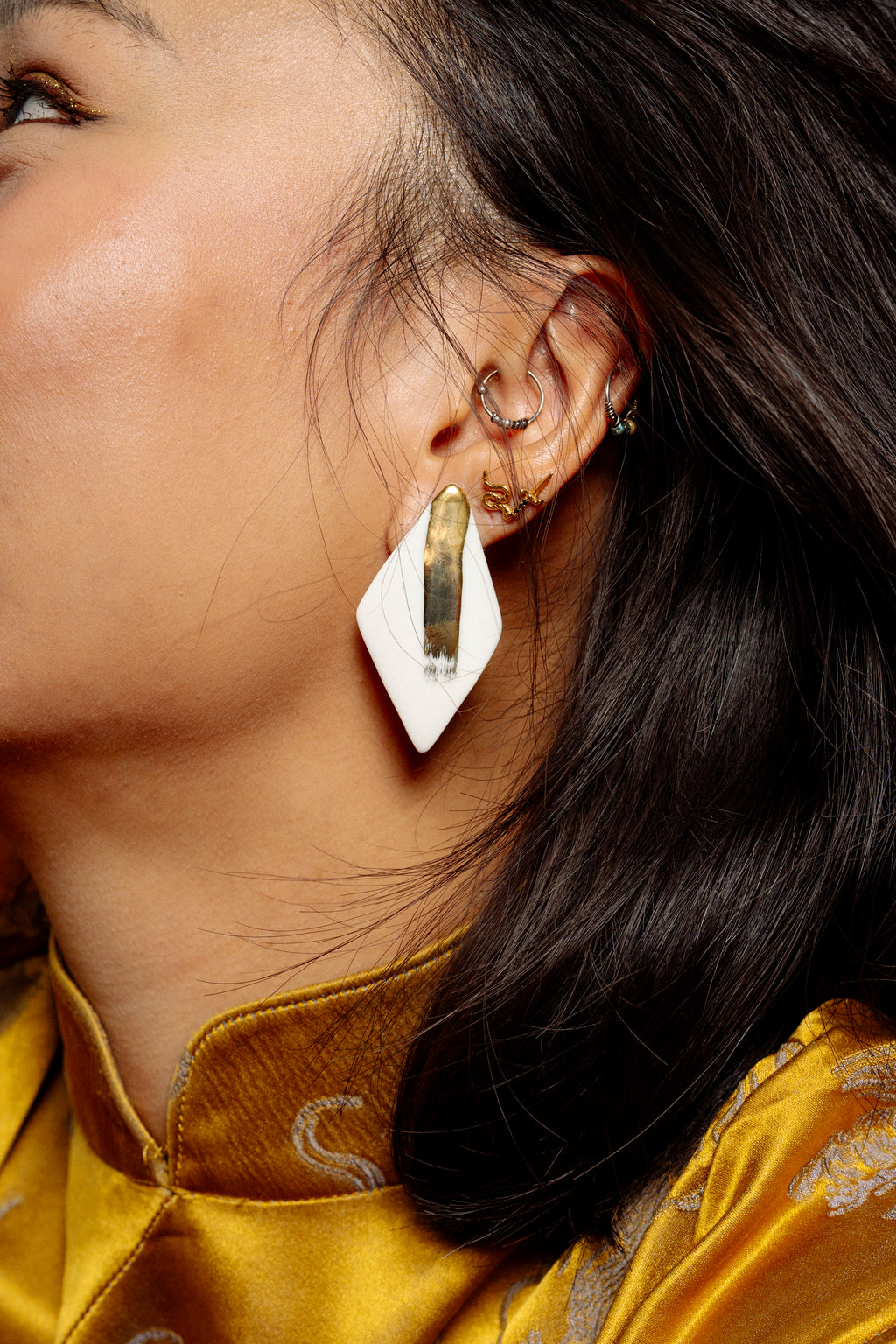 Diamond Shape Earrings