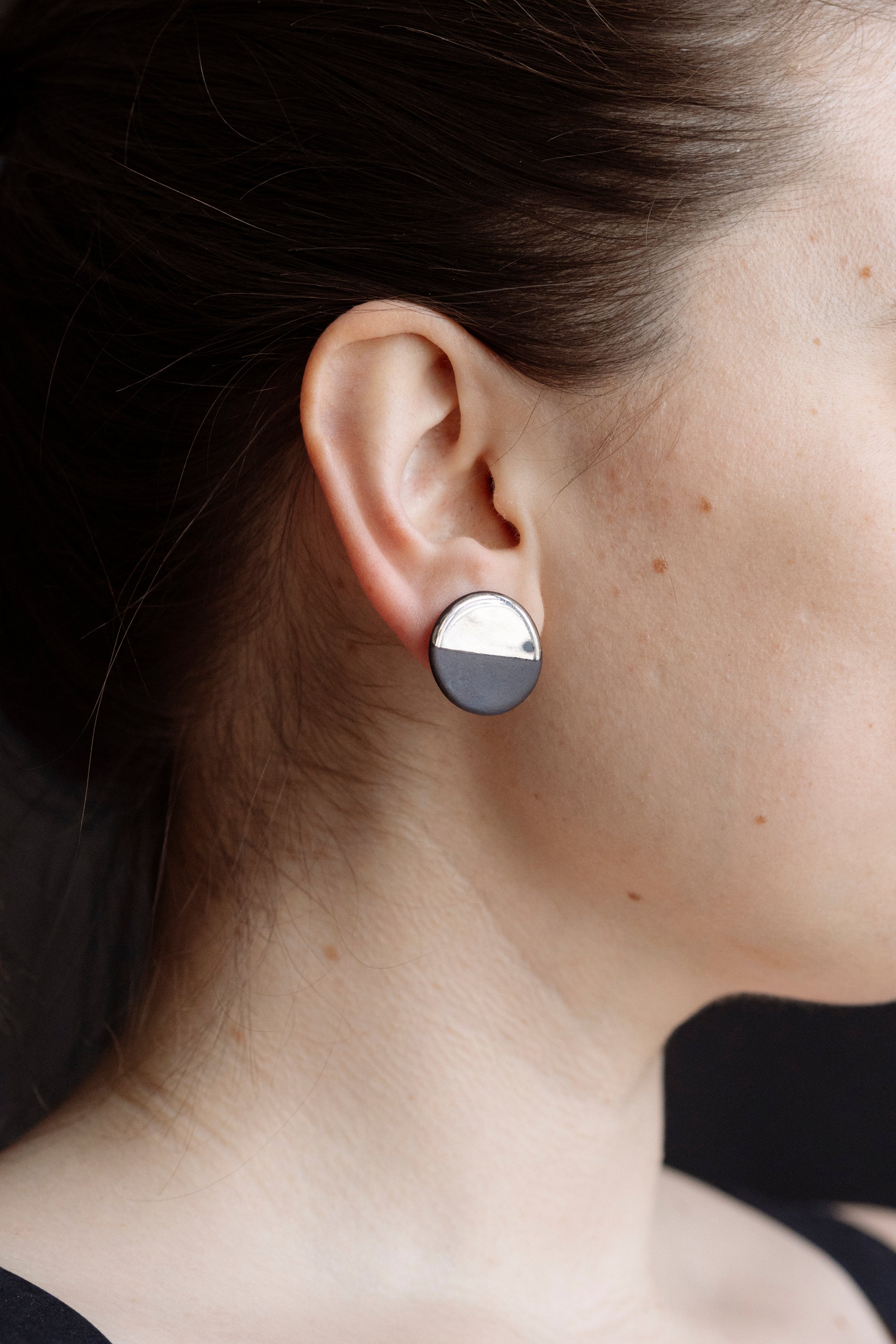 Small porcelain earrings