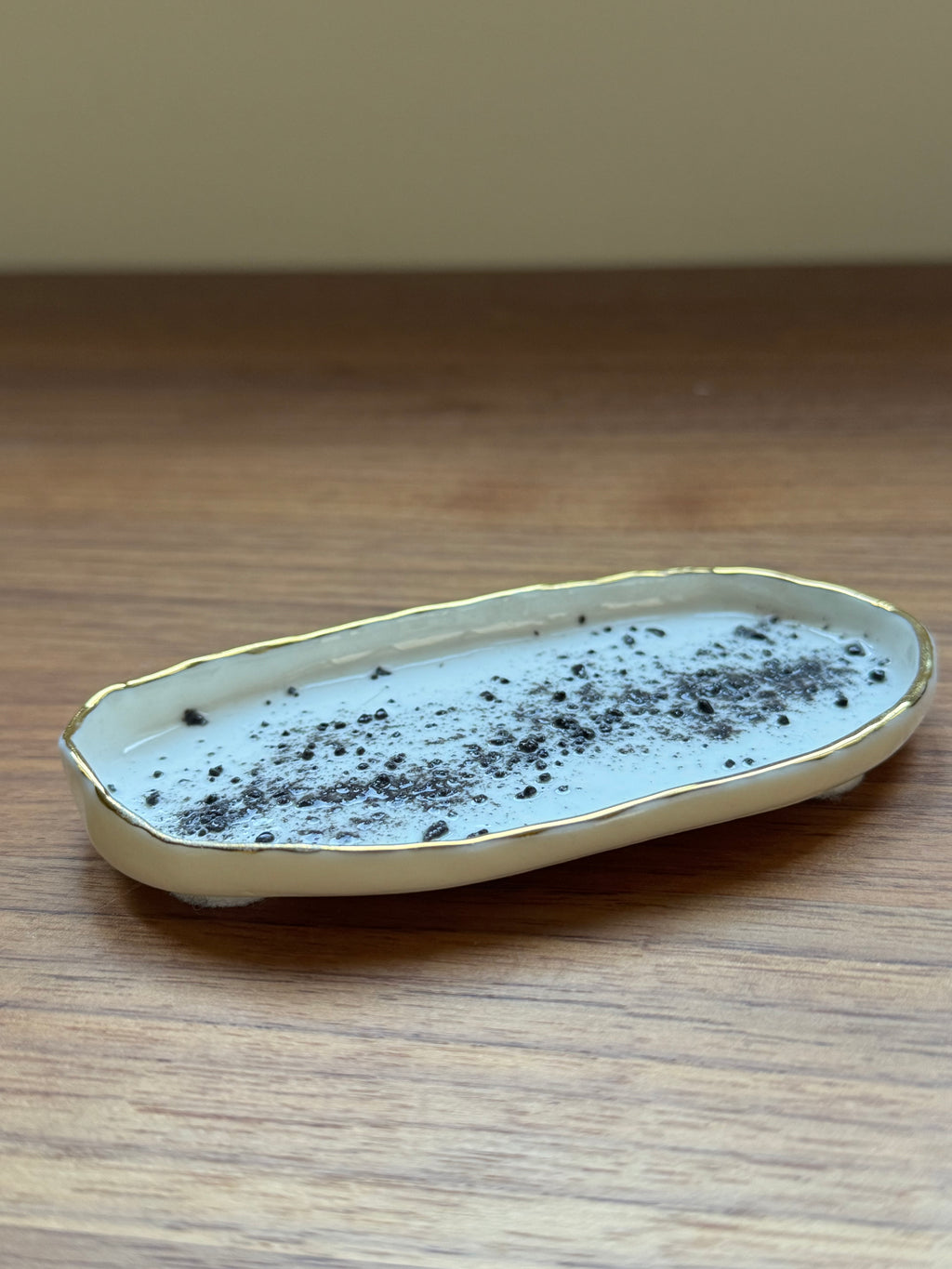 Gold Porcelain Tray