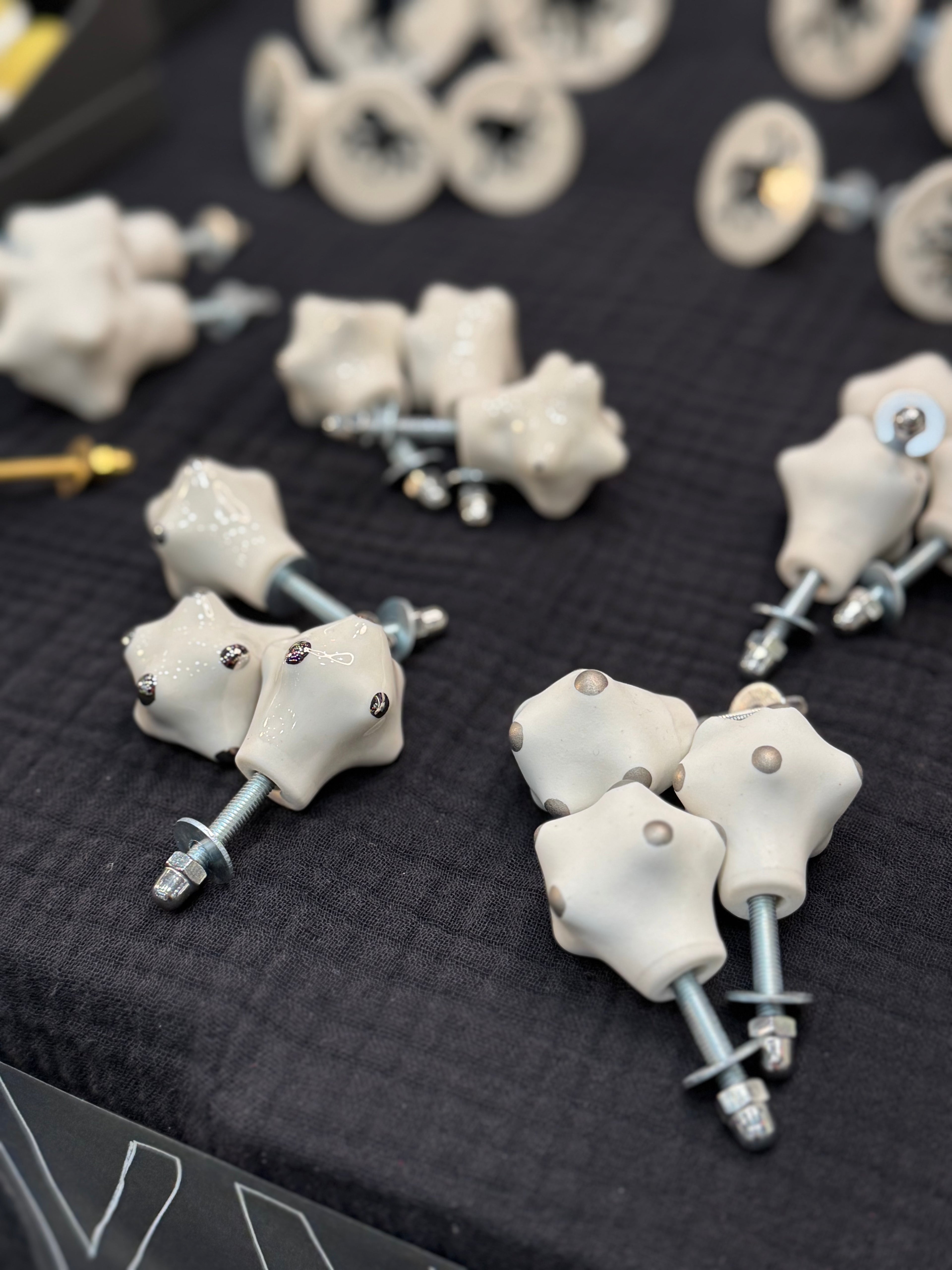 Classic Sculptural Door Knobs