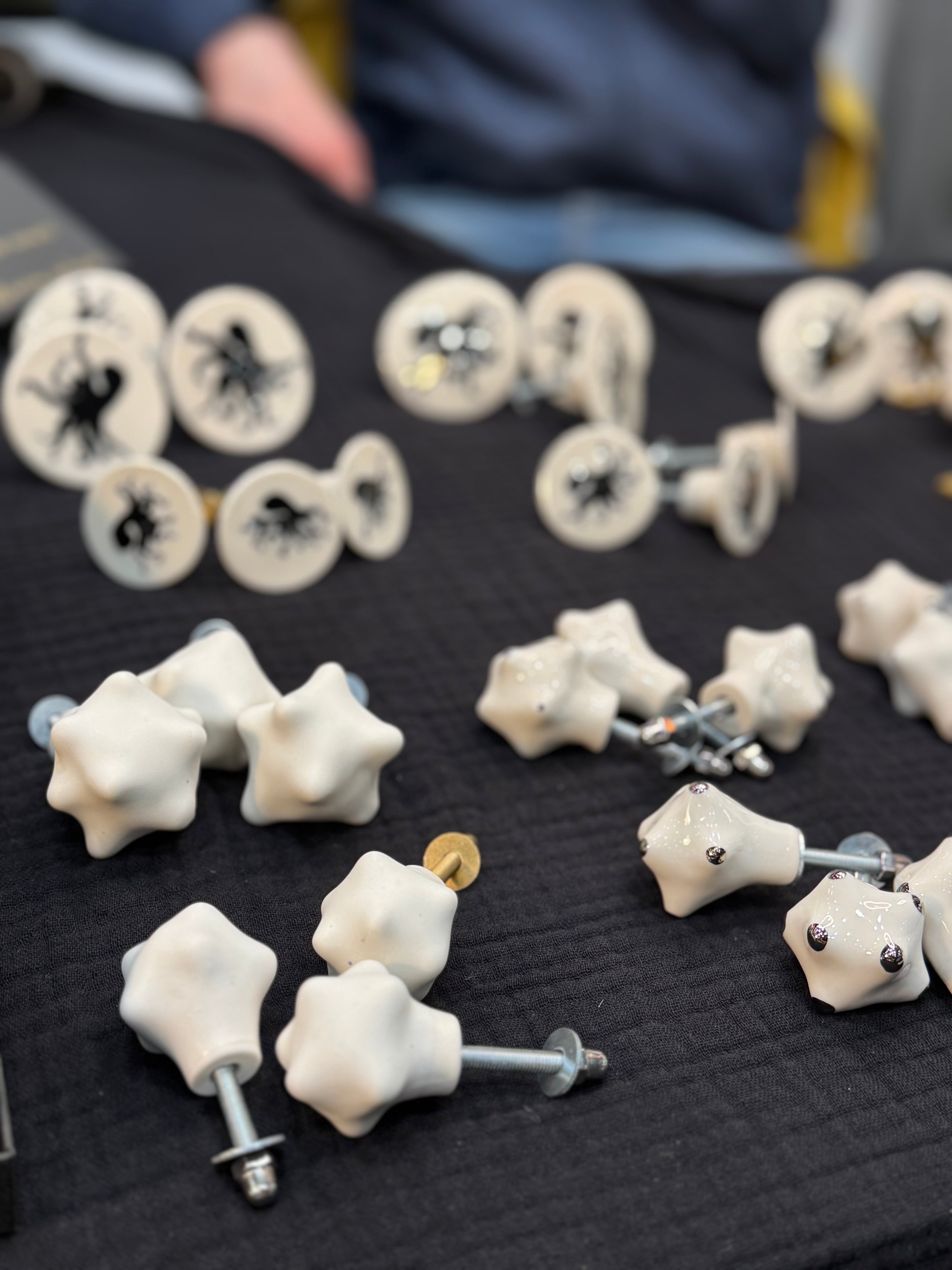 Classic Sculptural Door Knobs