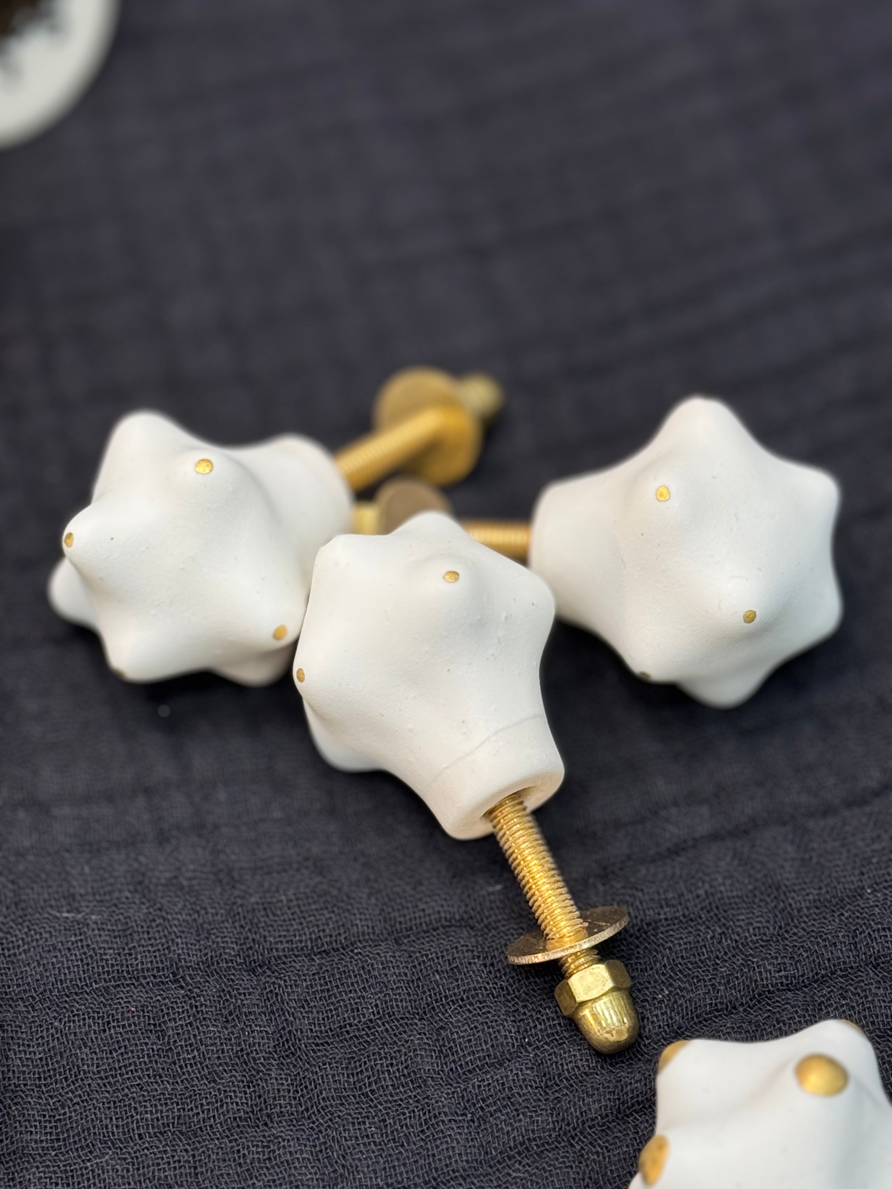 Classic Sculptural Door Knobs