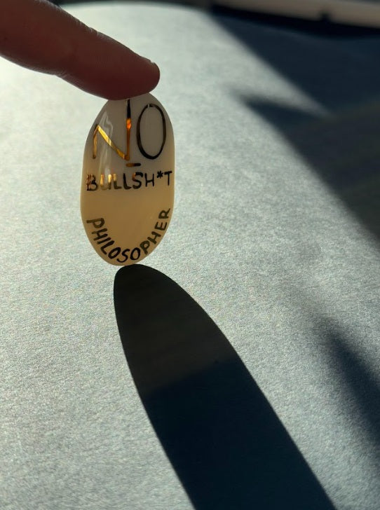 Narrow Oval Earrings